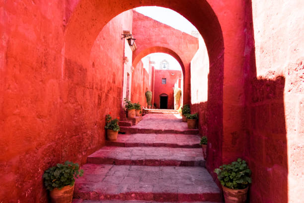 monastero di santa catalina - santa catalina monastery foto e immagini stock