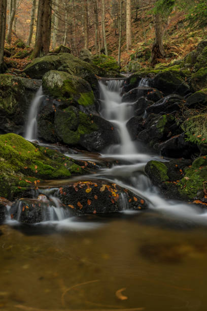 istock Waterfalls on river Cista in Krkonose mountains 865477718