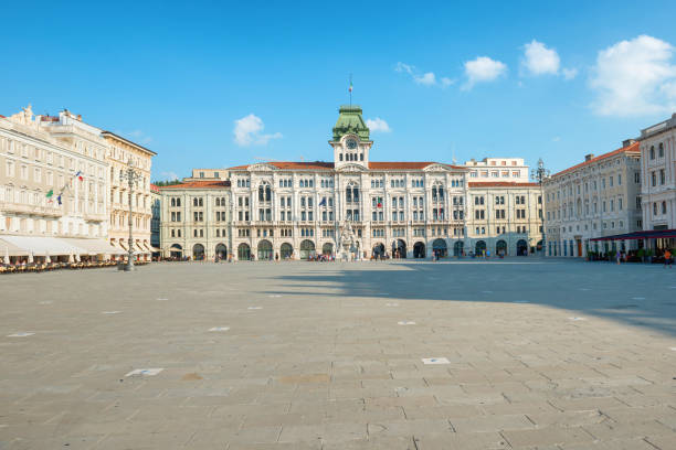 istock Old town square in european city 865499136