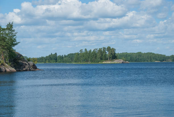 istock View of the lake on a sunny day 865512654