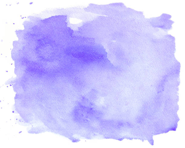 istock Purple watercolor background 865512744