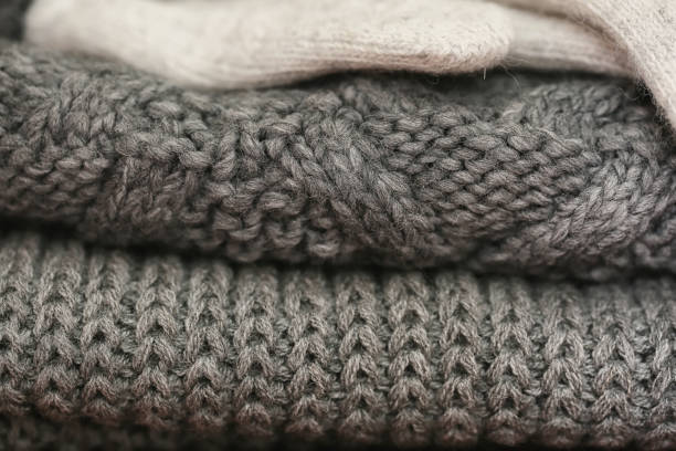 istock Knitted details of warm clothes sweater 865520500