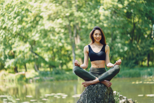 istock yoga girl 865533644