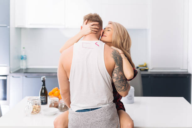 istock Let's play in the kitchen, honey 865544484