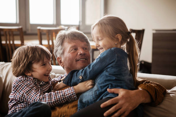 istock Afternoon with grandchildren 865570266