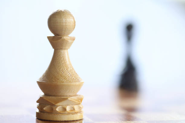 istock The concept of the chess game 865570350
