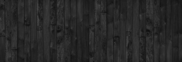 istock Black wooden texture background blank for design 865573340