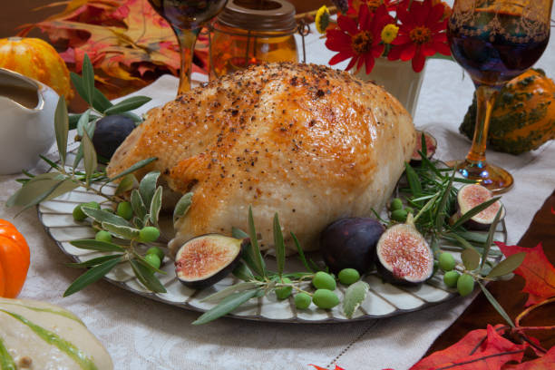 istock Mediterranean Style Whole Roasted Turkey Breast 865578162