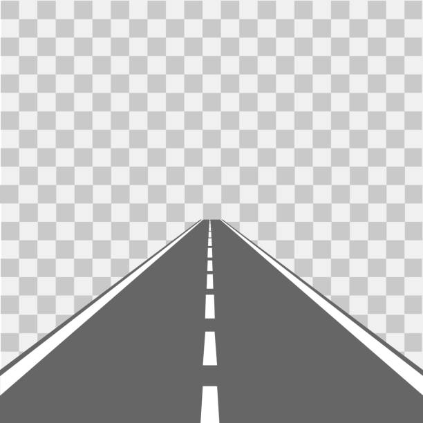 ilustrações de stock, clip art, desenhos animados e ícones de road, street with asphalt. highway. vector illustration. - highway street road speed
