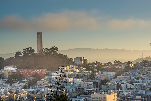 San Francisco - California, Coit Tower, North Beach - San Francisco, Telegraph Hill, California