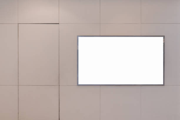 istock blank billboard for advertising poster 865586158