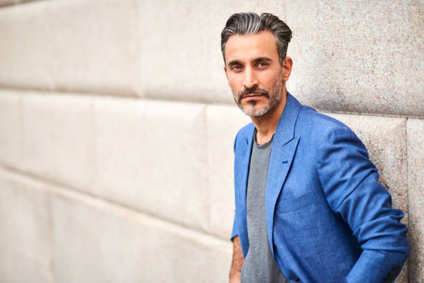 istock Portrait of handsome man looking at camera 865586160