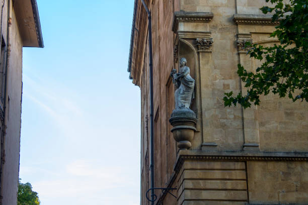 The Cours Mirabeau, a wide thoroughfare in Aix-en-Provence, France