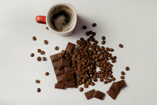 istock Fragrant coffee in a combination to gentle chocolate 865611746