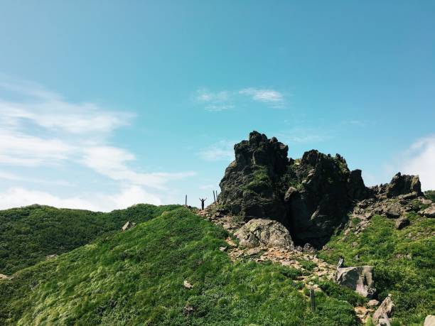 istock Woman on day hike 865615292