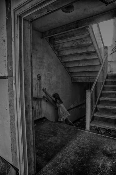istock Apparition in the old sanitorium 865627526