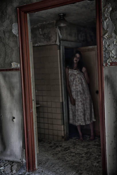 istock Apparition in the old sanitorium 865638990