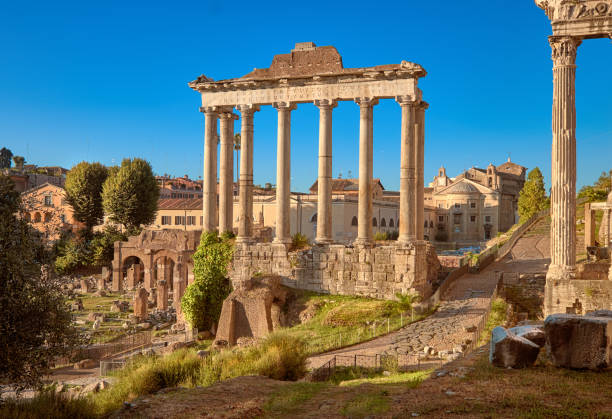 istock Roman Forum, also known as Forum of Caesar, in Rome, Italy 865656516