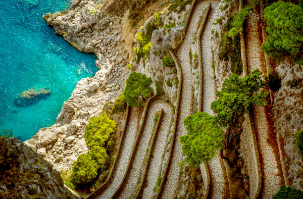 istock Via Krupp on Capri island in Italy 865659436