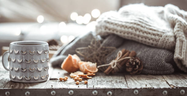 istock a cozy Christmas tea Cup still life 865664402