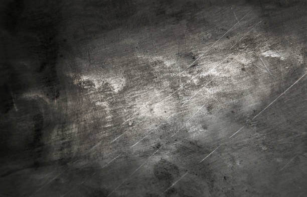 istock Grey metal background, texture of steel. Abstract grunge surface 865668034