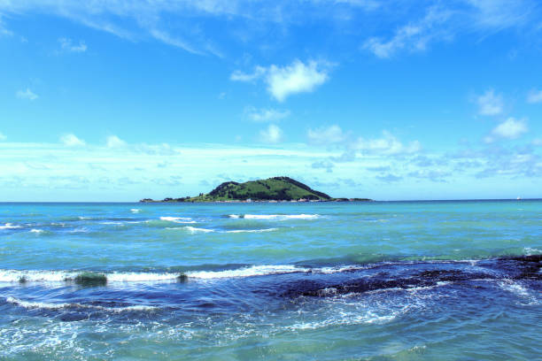 Beautiful sea in Jeju island