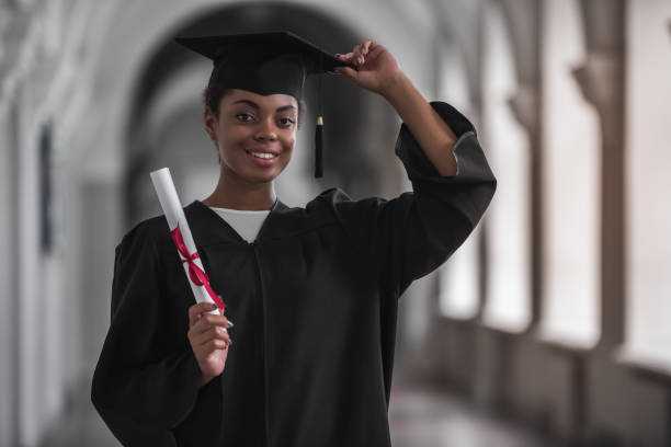 istock Beautiful young alumnus 865684168