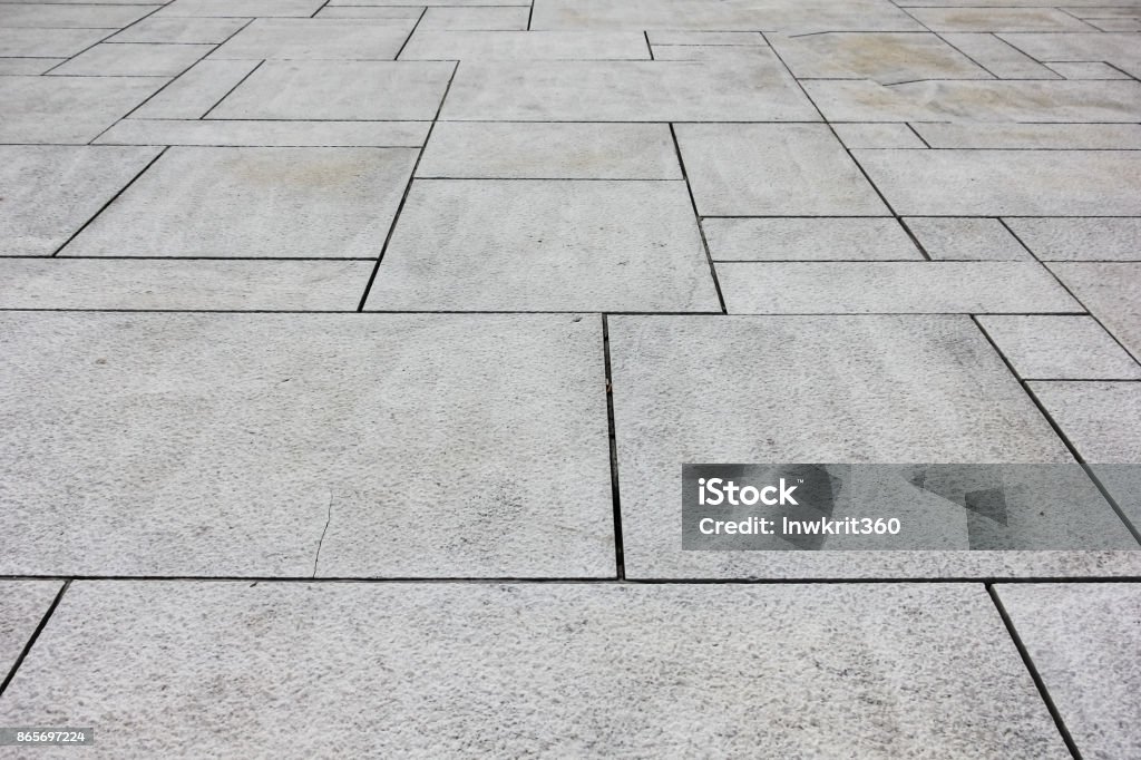 Black and White Marble floor texture background . Paving Stone Stock Photo