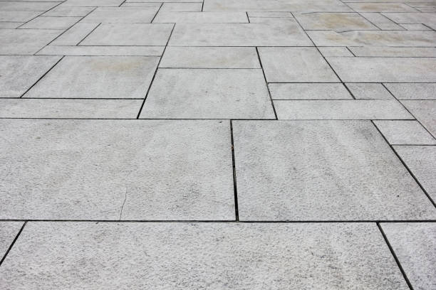 czarno-białe marmurowe tło tekstury podłogi . - sidewalk brick patio floor zdjęcia i obrazy z banku zdjęć