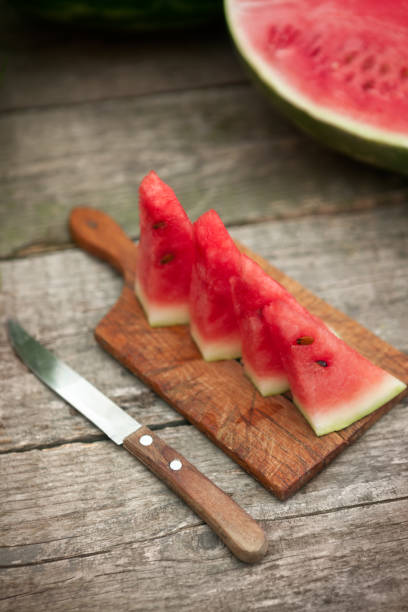 istock Slices of fresh juicy watermelon 865699794