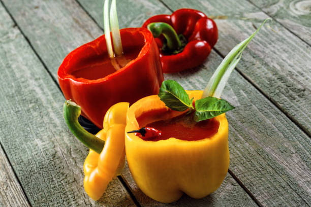 istock Bloody mary in sweet bell peppers 865717160