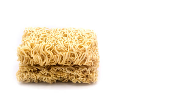 istock Instant noodles on the white background, Instant noodles isolate 865723946