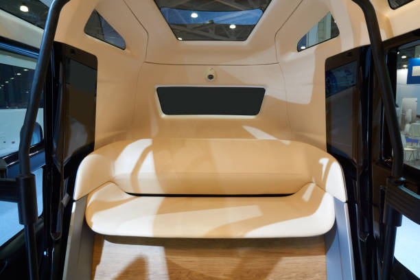 istock Interior of the mini bus 865732808