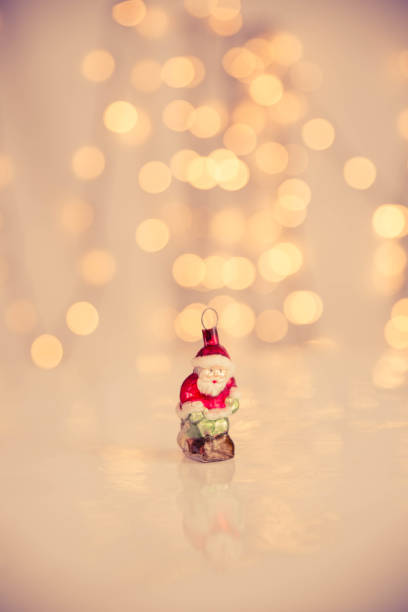 istock Shiny christmas ornament on white background. 865735008