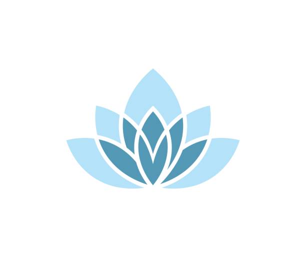 Lotus icon This illustration/vector you can use for any purpose related to your business. spa stock illustrations