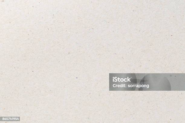 Recycled Paper Texture For Background Cardboard Sheet Of Paper For Design Stock Photo - Download Image Now