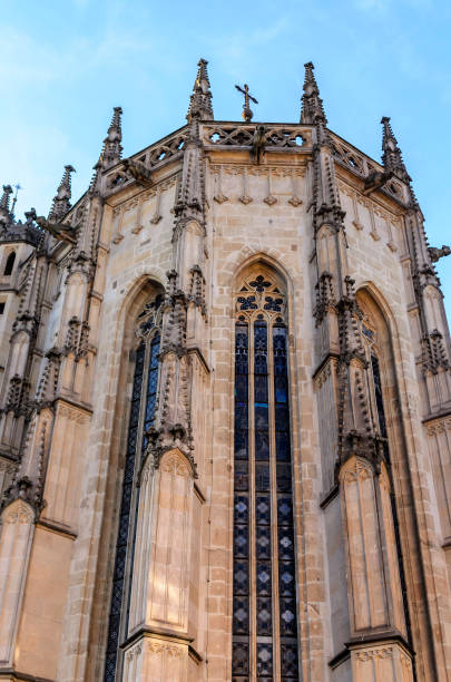 istock Gothic cathedral in Europe. 865746066