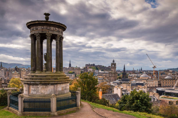 istock Dugald Stewart Monument on Calton Hill 865748304
