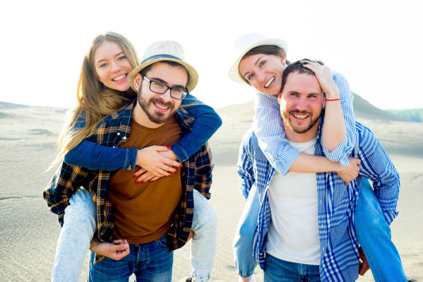 istock Friends travelling together 865750240