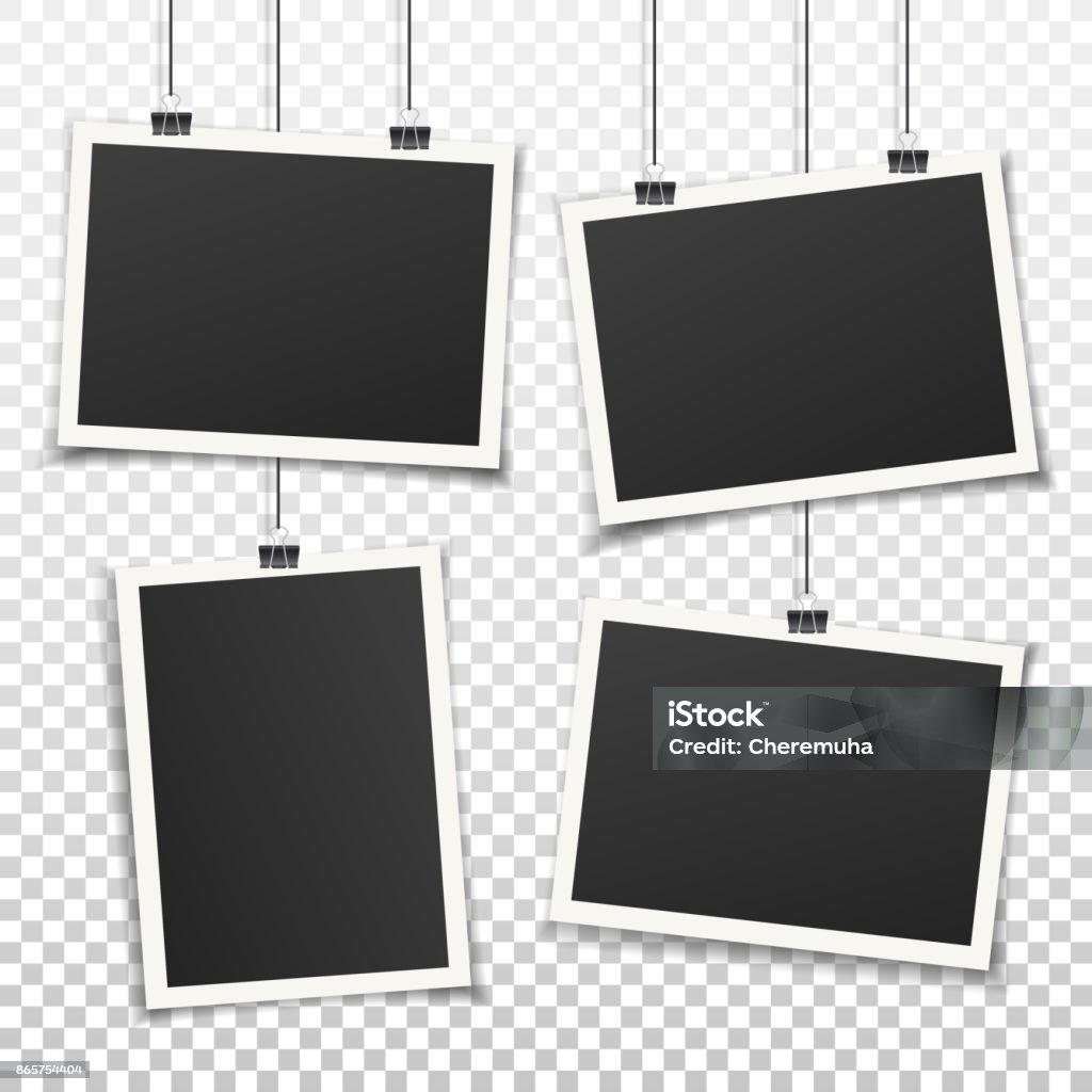 Bộ Khung Ảnh Thực Tế Vector Cổ Điển Hình minh họa Sẵn có - Tải ...