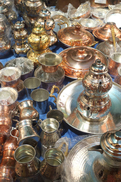 istock Copper articles in souvenir shop 865759678