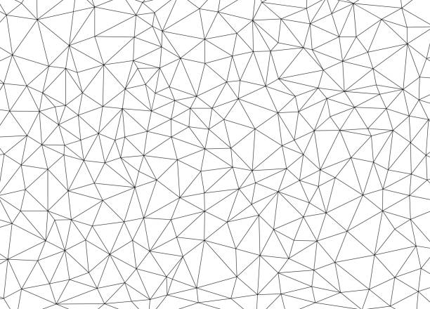 ilustrações de stock, clip art, desenhos animados e ícones de abstract polygonal background - the polyhedron