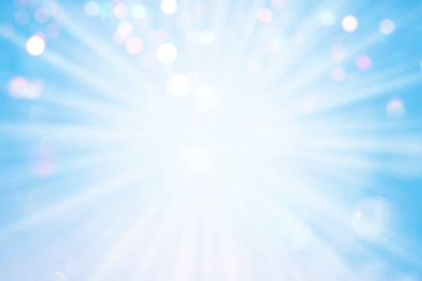 istock Burst of light with sparkles, Background for christmas 865763810