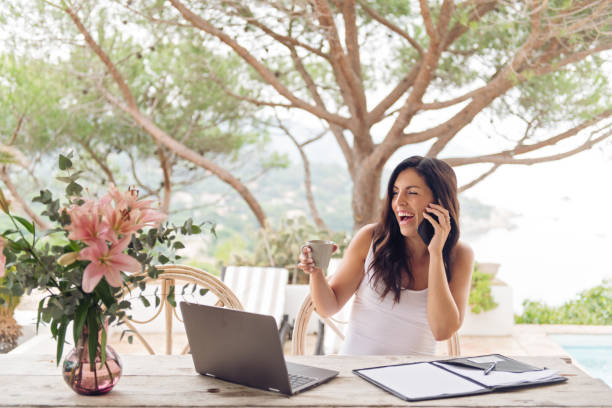 istock Woman working at home 865773862