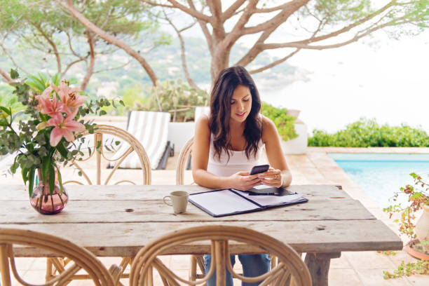istock Woman working at home 865773998