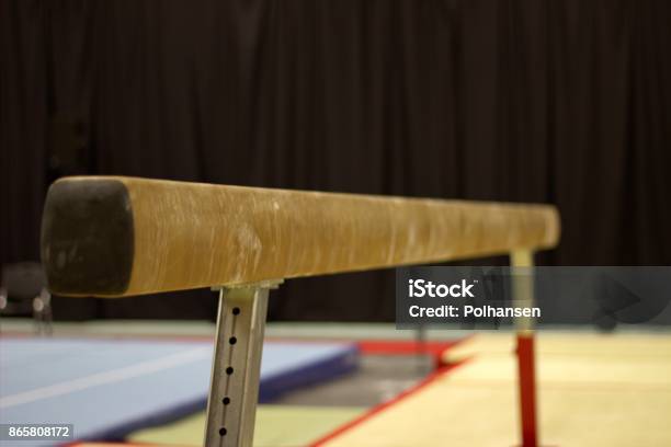 Gymnastic Equipment Stock Photo - Download Image Now - Gymnastics, Balance Beam, Active Lifestyle