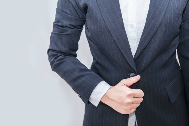 istock Attractive Modern business woman in Suit 865808424