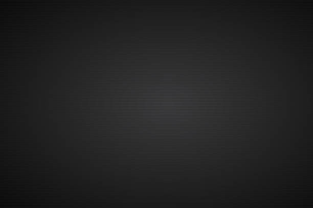 istock Black metal stainless steel background with horizontal stripes, vector illustration 865809448