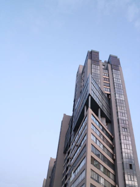 istock buildings at an acute angle 865824978
