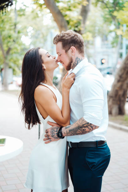 istock Girl and handsome guy outdoors 865847164